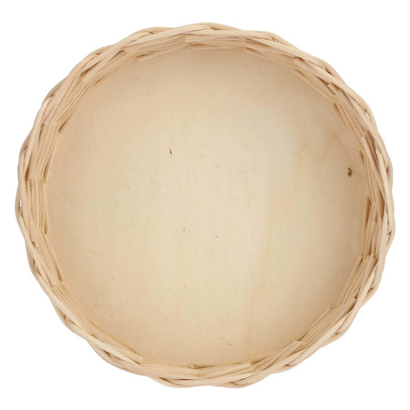 LA PORCELLANA BIANCA MIDOLLINO Wiklinowy kosz na wazę 23 cm