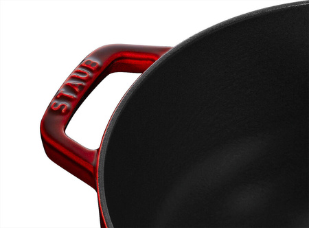 STAUB SPECIAL COCOTTE Garnek żeliwny okrągły lilia 3.5 ltr, grenadynowy