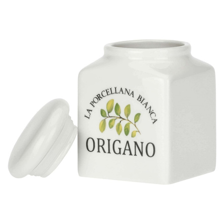 LA PORCELLANA BIANCA CONSERVA Pojemnik na oregano 175 ml