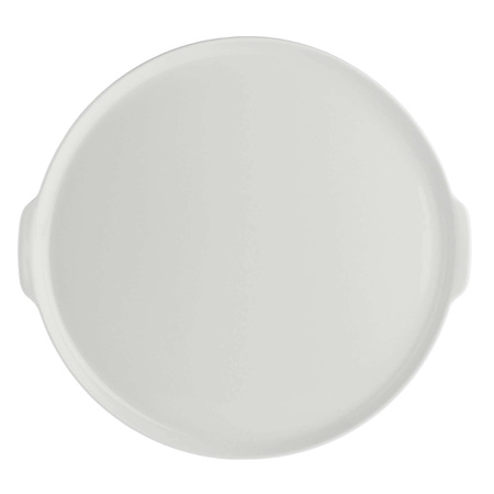 LA PORCELLANA BIANCA AREZZO Talerz do ciasta z uchwytami 32.5 cm