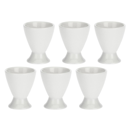 LA PORCELLANA BIANCA UOVA Zestaw 6 kieliszków do jajek