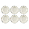 SELTMANN MARIE-LUISE STREUBLUME Zestaw 6 talerzy do zupy 23 cm