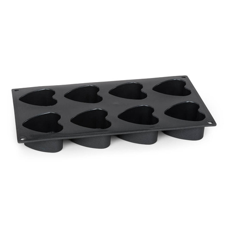 PATISSE STARFLEX Silikonowa forma na 8 mini muffinek w kształcie serca