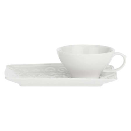 LA PORCELLANA BIANCA FLORENTINA Zestaw do śniadań 90 ml