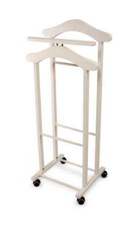 ARREDAMENTI TRENDY Wieszak do sypialni - 105 x 44 cm, biały