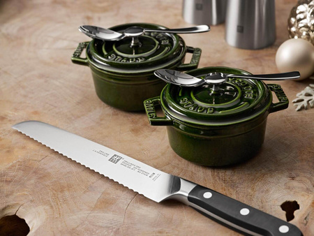 STAUB MINI COCOTTE Mini garnek żeliwny okrągły 250 ml, zielony