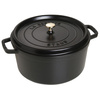STAUB LA COCOTTE Garnek żeliwny okrągły 8.35 ltr, czarny