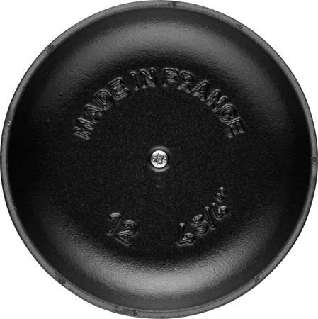 STAUB LA COQUETTE Garnuszek żeliwny okrągły 500 ml, czarny