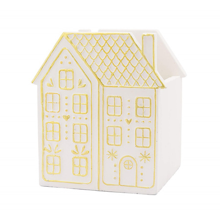 RITUALI DOMESTICI LALINEADORO Wysoka osłonka na doniczkę dom 12 x 11.5 x 14 cm