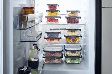 GEFU MILO Zestaw 3 pojemników prostokątnych