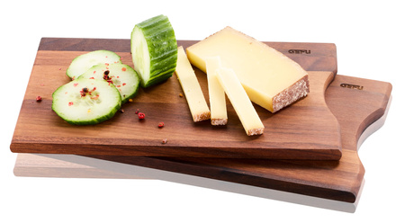 GEFU ENNO 2 deski śniadaniowe, drewno orzechowe 24 x 14.5 cm