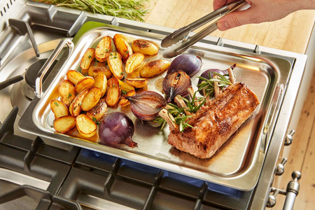 DEMEYERE SPECIALITIES 5 Płyta stalowa 39 x 27 cm