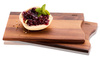 GEFU ENNO 2 deski śniadaniowe, drewno orzechowe 24 x 14.5 cm