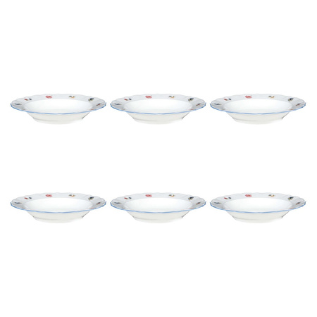 SELTMANN SONATE NOSTALGIA Zestaw 6 talerzy do zupy 22.5 cm