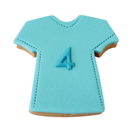 PME Zestaw 2 metalowych foremek dziecięca koszulka