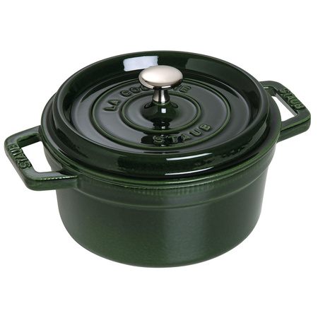 STAUB LA COCOTTE Garnek żeliwny okrągły 1.7 ltr, zielony