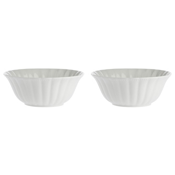 LA PORCELLANA BIANCA DUCALE Zestaw 2 misek do sałatek 23 cm
