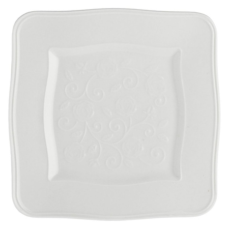 LA PORCELLANA BIANCA FLORENTINA Talerz kwadratowy 15 cm