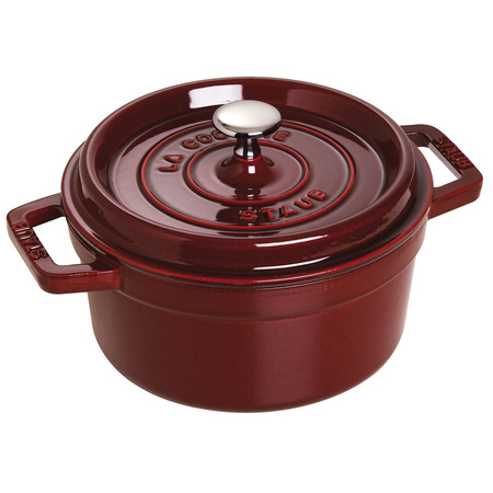 STAUB LA COCOTTE Garnek żeliwny okrągły 1.7 ltr, grenadynowy