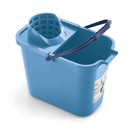 MERY Prostokątne wiadro 14 ltr z wyciskaczem