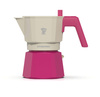 PEZZETTI FUTUREXPRESS Emaliowana kawiarka (1 filiżanka) - Różowy