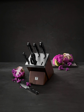 ZWILLING PRO Zestaw 5 noży w bloku samoostrzącym