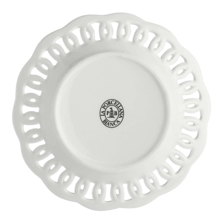 LA PORCELLANA BIANCA FIRENZE Rzeźbiony talerz 20 cm