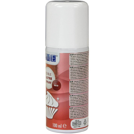 PME Barwnik spożywczy w sprayu 100 ml czerwony
