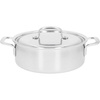 DEMEYERE 5-PLUS Patelnia głęboka 2H z pokrywką 24 cm