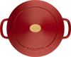 BALLARINI BELLAMONTE Garnek żeliwny okrągły 5.5 ltr, czerwony