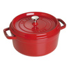 STAUB LA COCOTTE Garnek żeliwny okrągły 3.8 ltr, czerwony