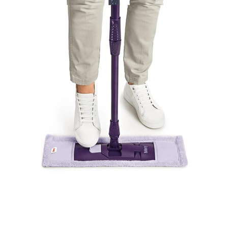 MERY Mop płaski z mikrofibry z teleskopowym kijem