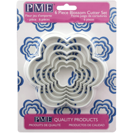 PME Wykrawaczki do ciastek kwiaty (6 sztuk)
