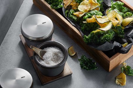 GEFU X-PLOSION® Pojemnik na przyprawy srebrny