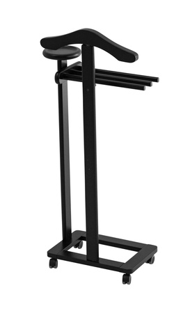 ARREDAMENTI ANTIMO Stojak na ubrania i garnitury - 44 x 35 cm, Czarny