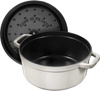 STAUB LA COCOTTE Garnek żeliwny okrągły 6.7 ltr, truflowy