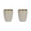 ROSE&TULIPANI CONCERTO GRIGIO PERLA Zestaw 2 kubków 330 ml