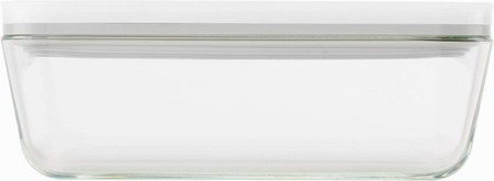 ZWILLING FRESH & SAVE Szklany pojemnik prostokątny 2 ltr, szary