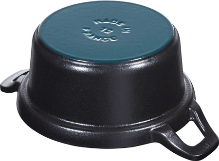 STAUB LA COQUETTE Garnuszek żeliwny okrągły 500 ml, czarny
