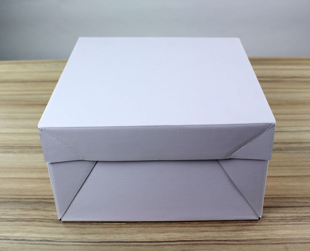 PME Pudełko na ciasto 406 x 406 x 152 mm biały