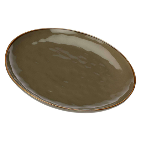 ROSE&TULIPANI CONCERTO GRIGIO TORTORA Zestaw 2 półmisków okrągłych 32 cm