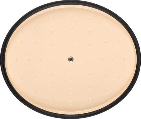 BALLARINI BELLAMONTE Garnek żeliwny owalny 7.5 ltr, czerwony