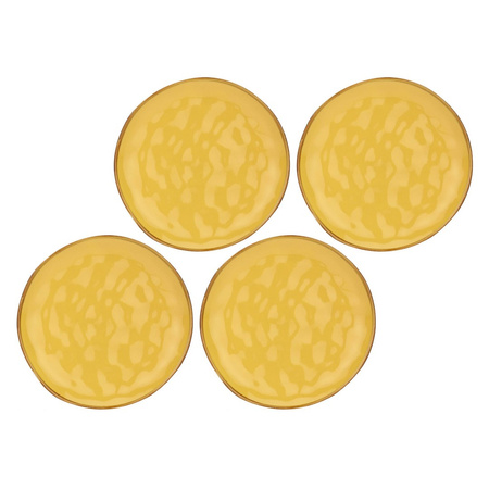 ROSE&TULIPANI CONCERTO OCRA Zestaw 4 talerzy do sałatek 20 cm