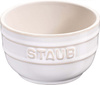 STAUB XS-MINIS Zestaw 4 ramekinów okrągłych 9 cm, kość słoniowa