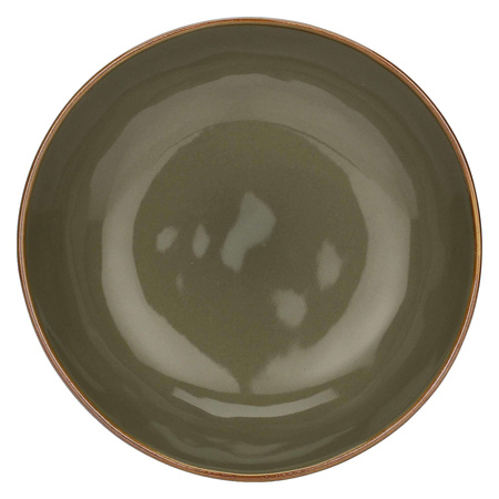 ROSE&TULIPANI CONCERTO GRIGIO TORTORA Zestaw 4 talerzy do zupy 21 cm