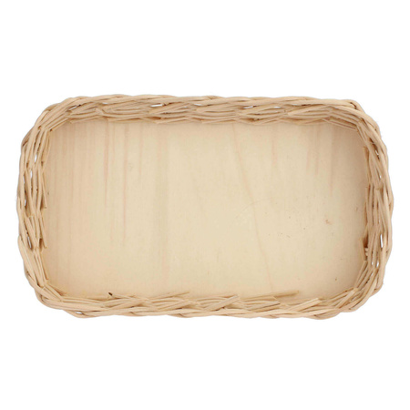 LA PORCELLANA BIANCA MIDOLLINO Wiklinowy kosz na naczynie do zapiekania 26 cm