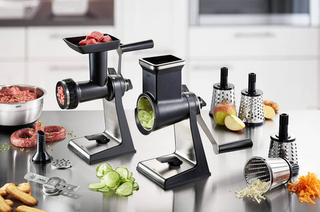 GEFU TRANSFORMA® Tarka bębnowa z nakładką do mięsa