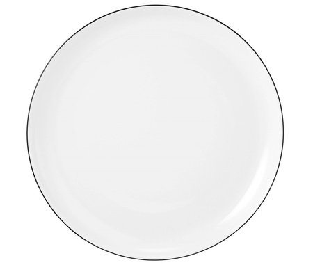 SELTMANN LIDO BLACK LINE Zestaw 6 talerzy obiadowych 20 cm