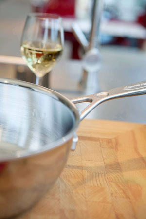 DEMEYERE INDUSTRY 5 Rondelek stożkowy z pokrywką 3.3 ltr