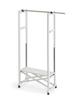 ARREDAMENTI ELIOS Stojak na ubrania - 37 x 78 cm, Biały